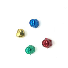 China wholesale customized motorcycle decoration nut bolt cap hex domed nut wheel nuts cover for Car/ Bicycle/ Street Lamp Stand